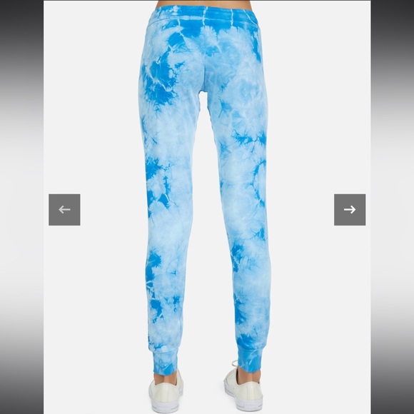 Lauren Moshi Tie Dye Peace Lips Sweatpants - Picture 8 of 8